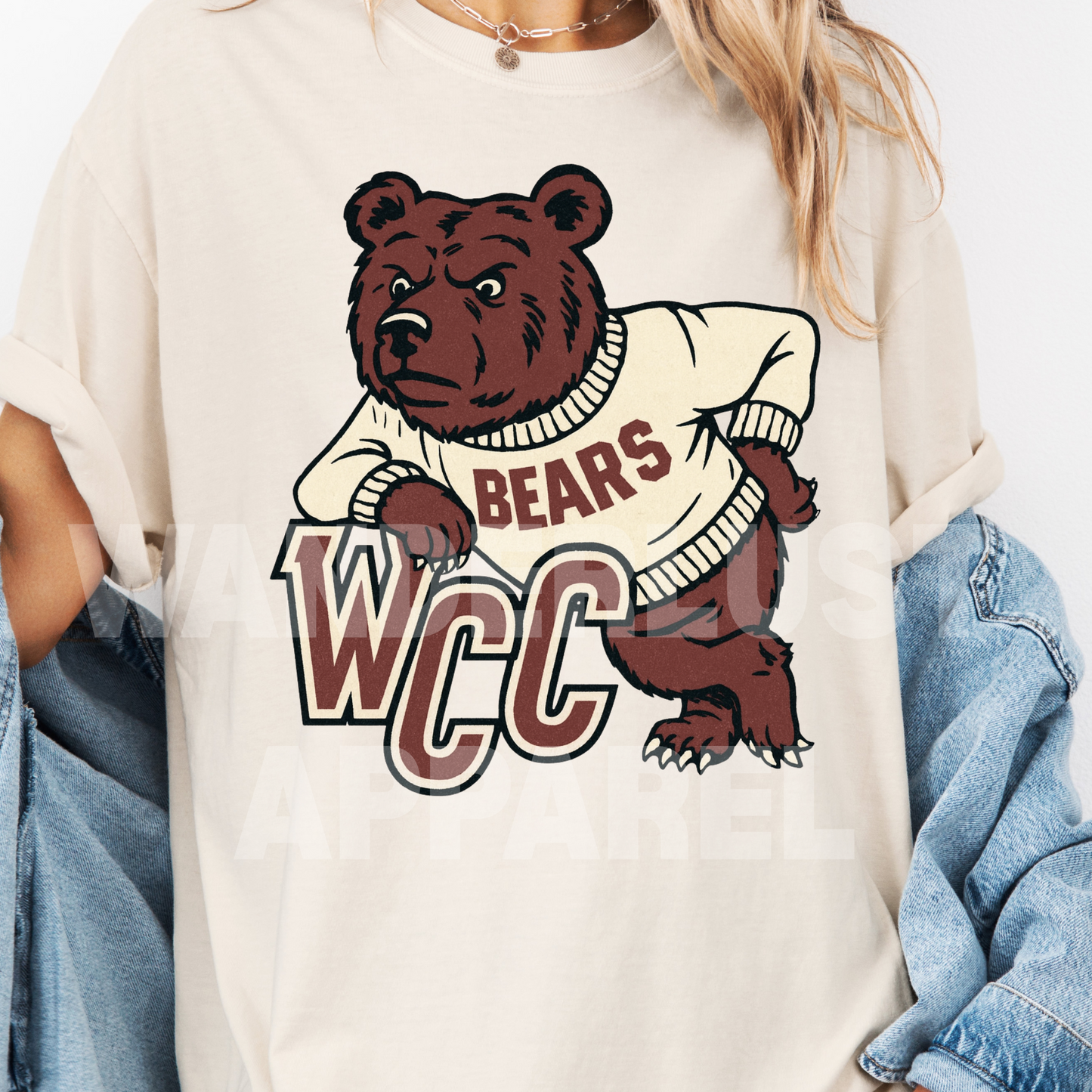 THROWBACK BEARS VINTAGE TEE