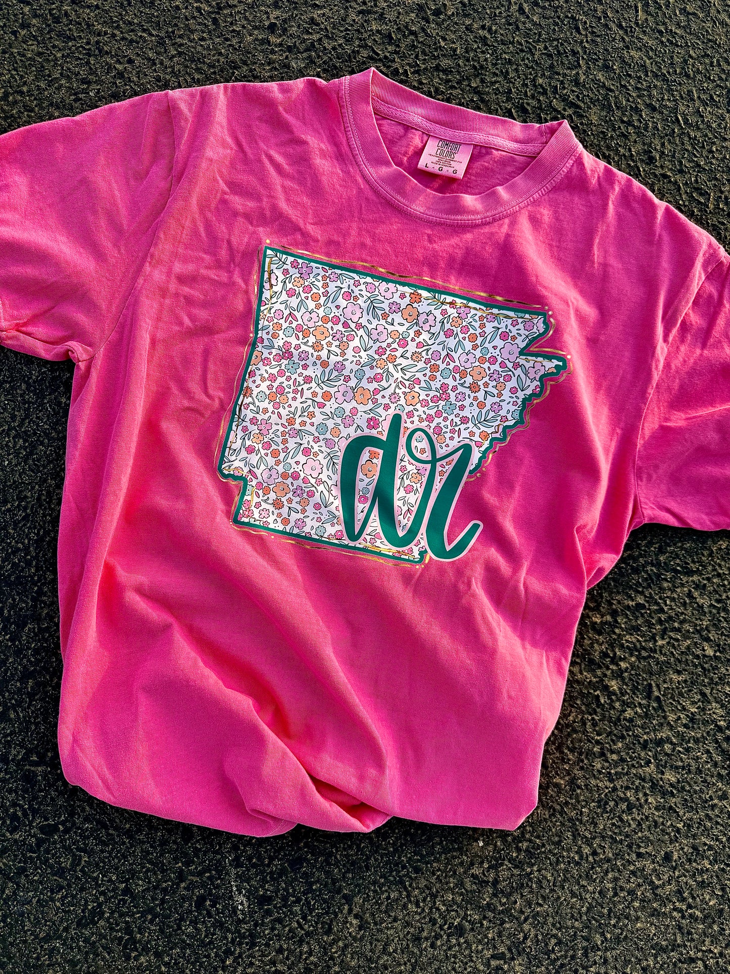 FLORAL AR GRAPHIC TEE