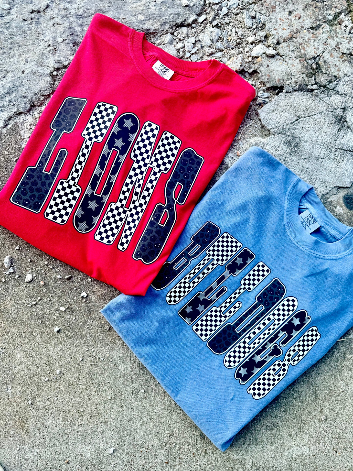 BOLD PATTERN MASCOTS GRAPHIC TEE YOUTH | OPTIONS