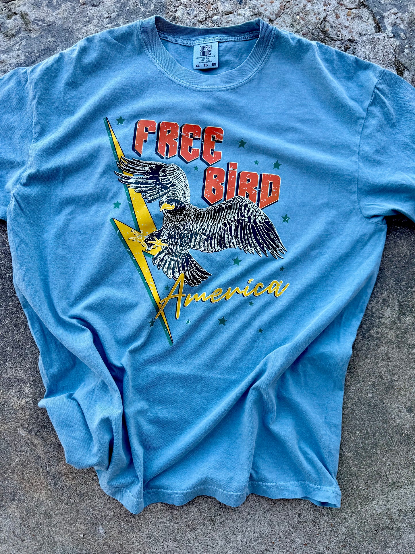 Vintage Free Bird Graphic Tee