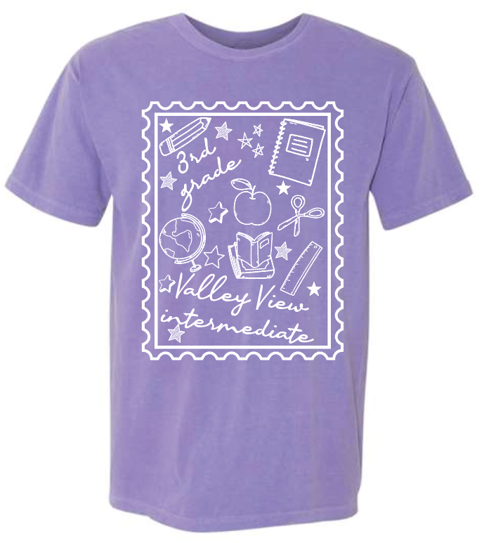 VALLEY VIEW INTERMEDIATE 3RD GRADE TEES