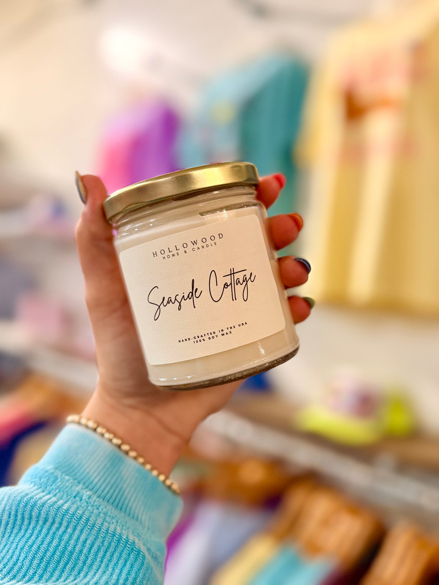 SEASIDE COTTAGE | 8 OZ | SOY WAX CANDLE
