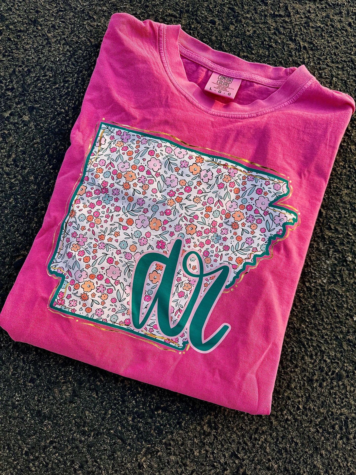 FLORAL AR GRAPHIC TEE