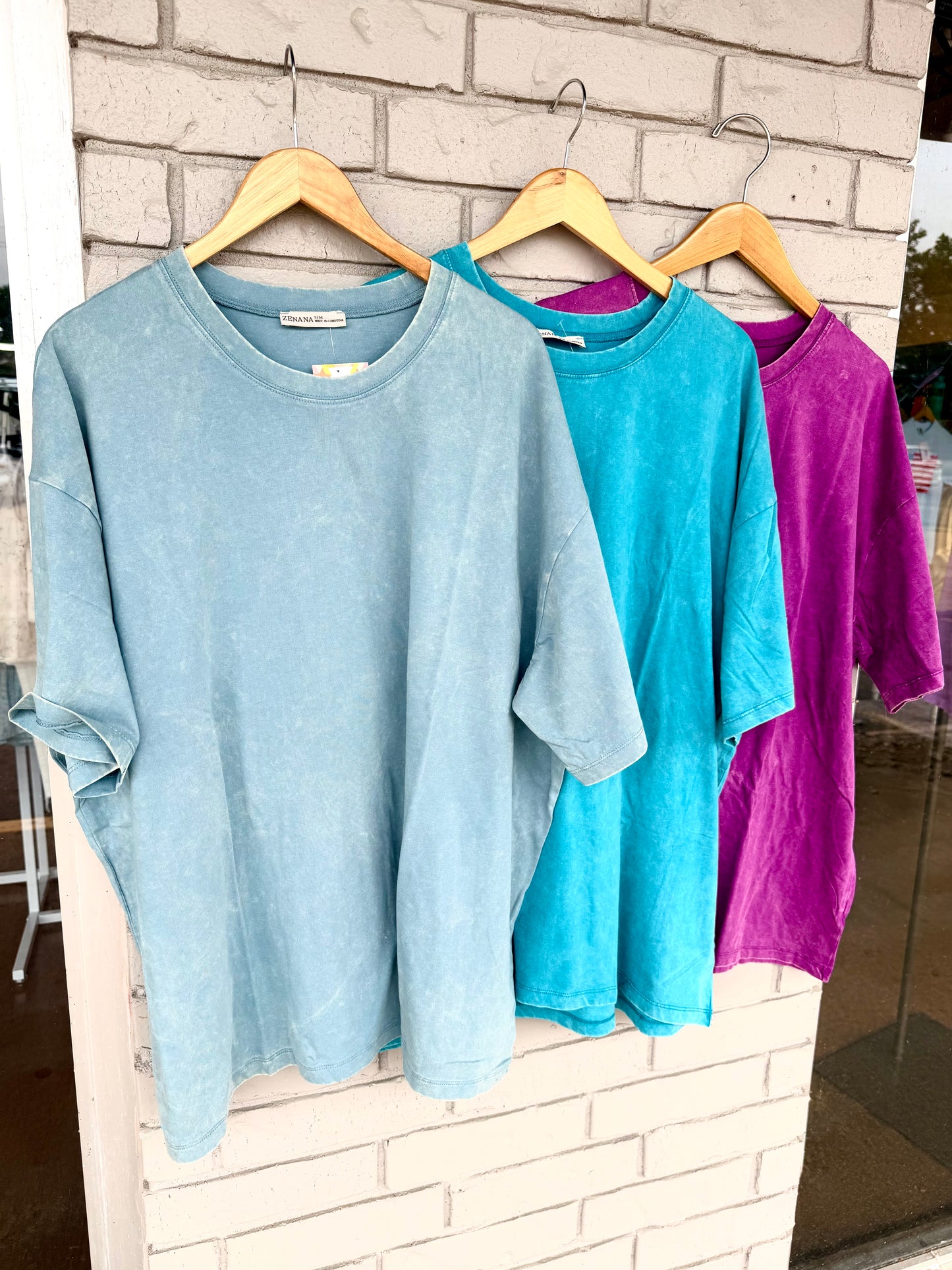 ZENANA OVERSIZED BOYFRIEND TEE