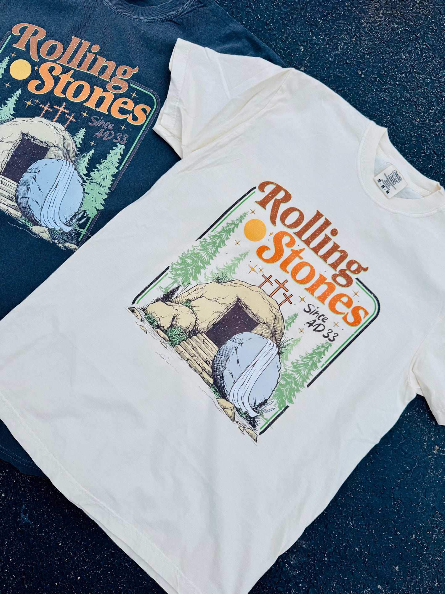 ROLLING STONE TEE | IVORY
