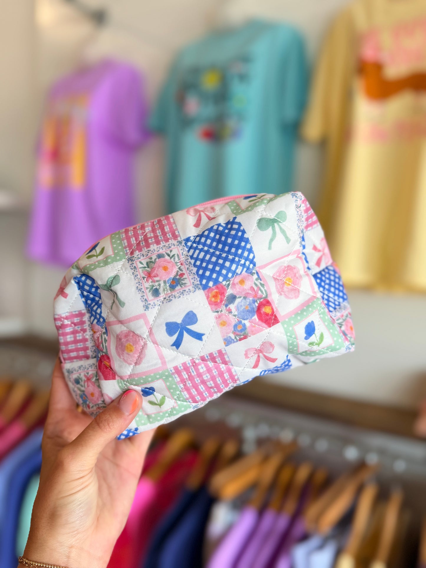 SWEET MAGNOLIA COSMETIC BAG