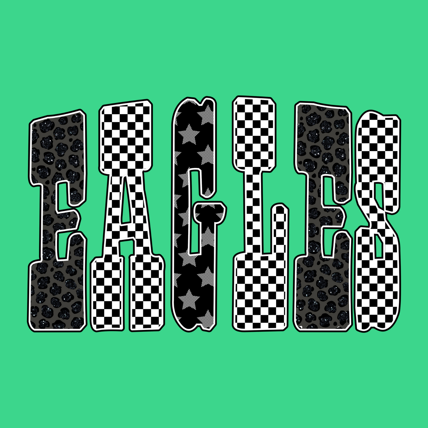 BOLD PATTERN MASCOTS GRAPHIC TEE YOUTH | OPTIONS