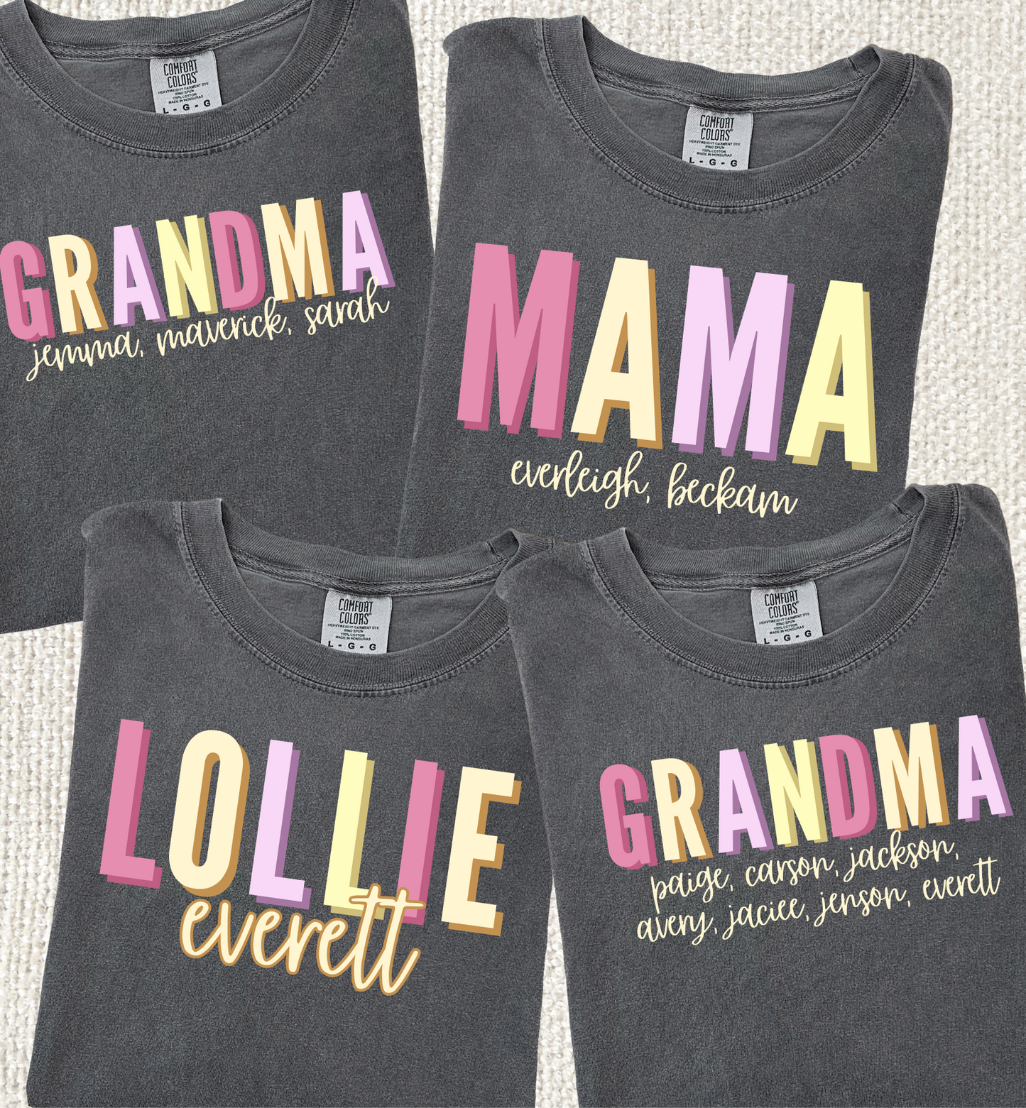 PERSONALIZED NAME TEE