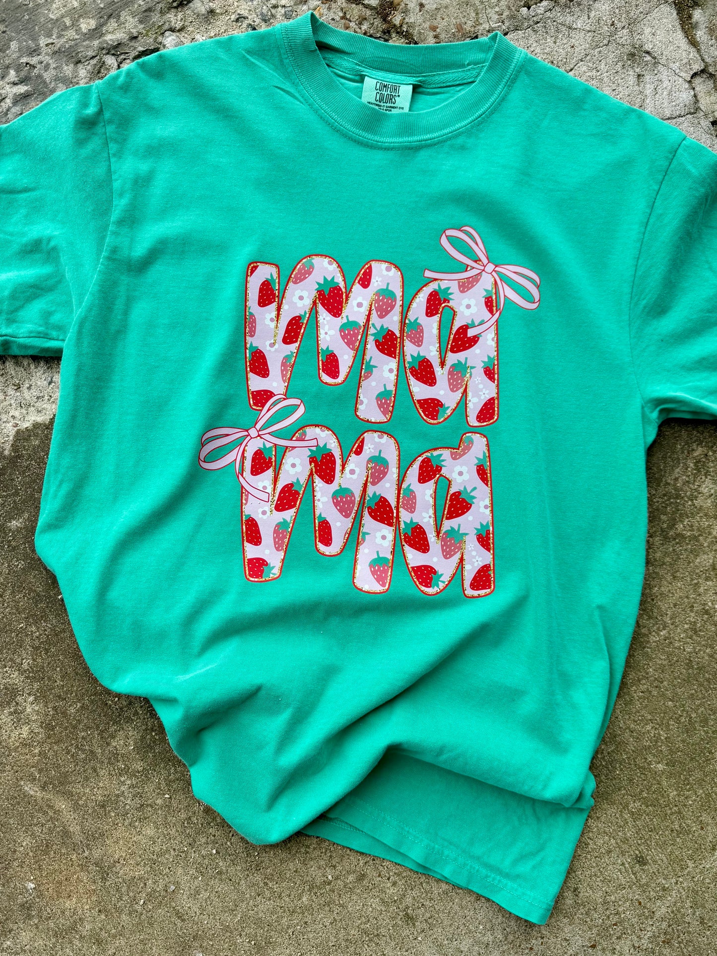 Strawberry Mama graphic tee
