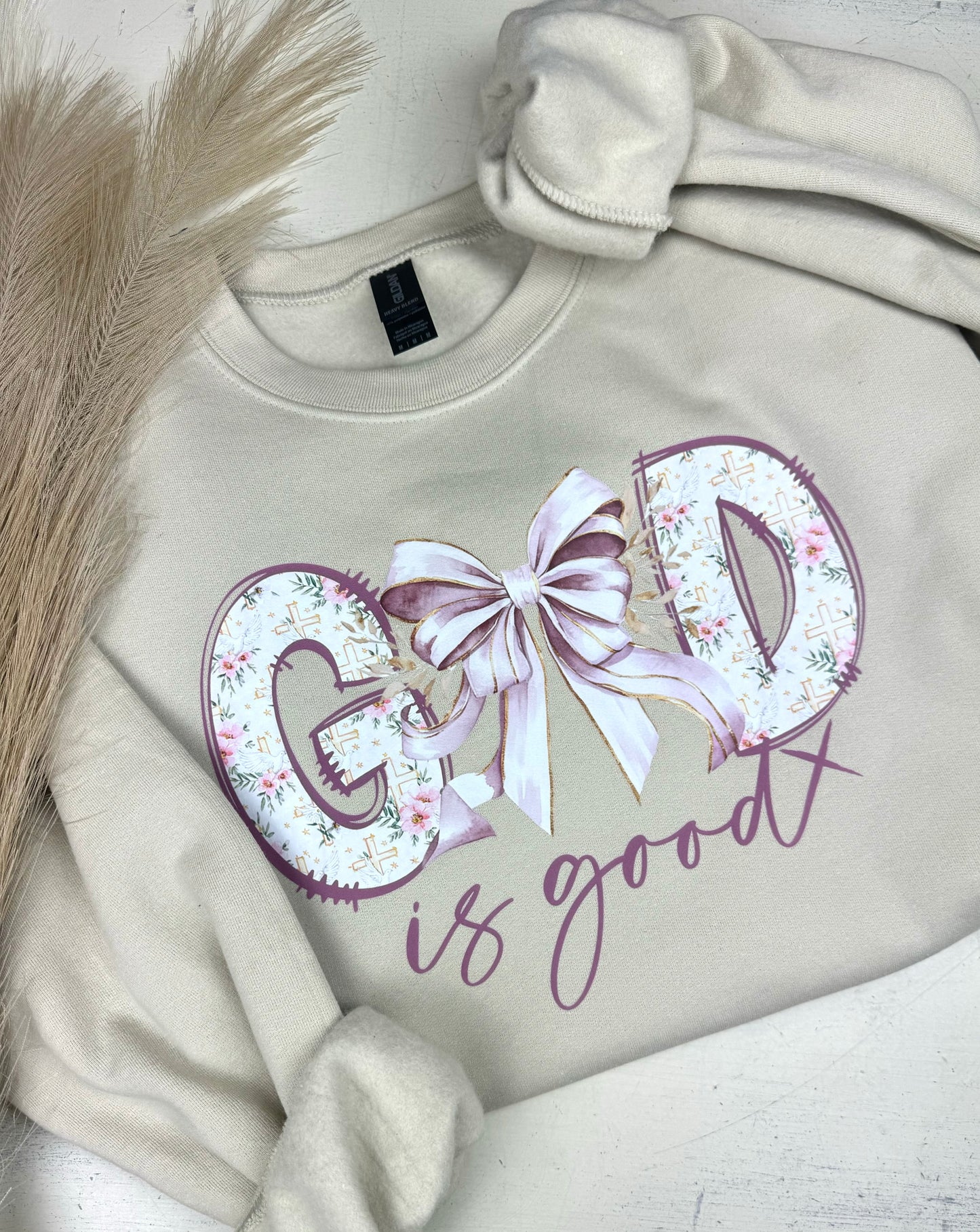 GOD is Good crewneck