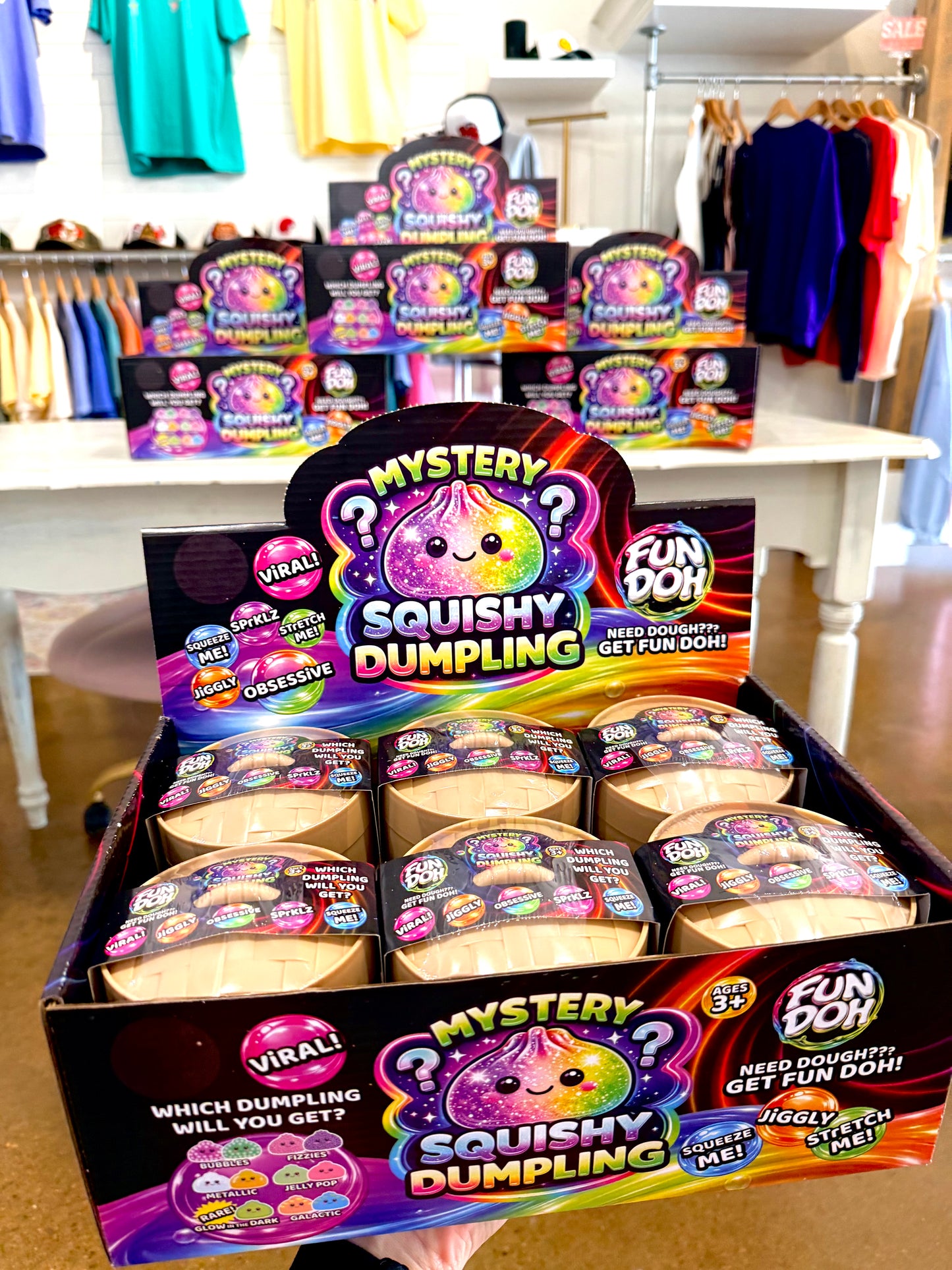 Fun Doh Mystery Dumpling Squishies