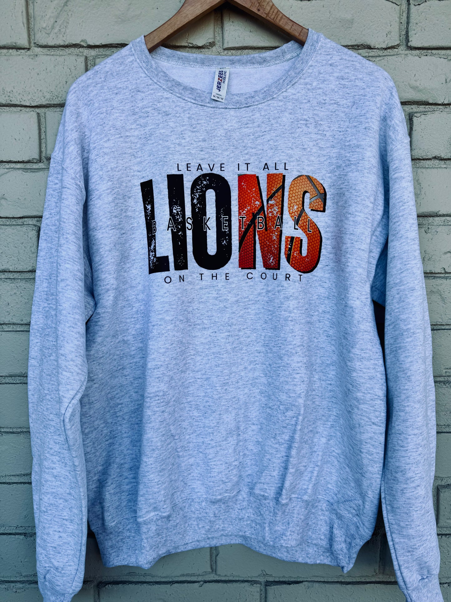 Lions Basketball crewneck