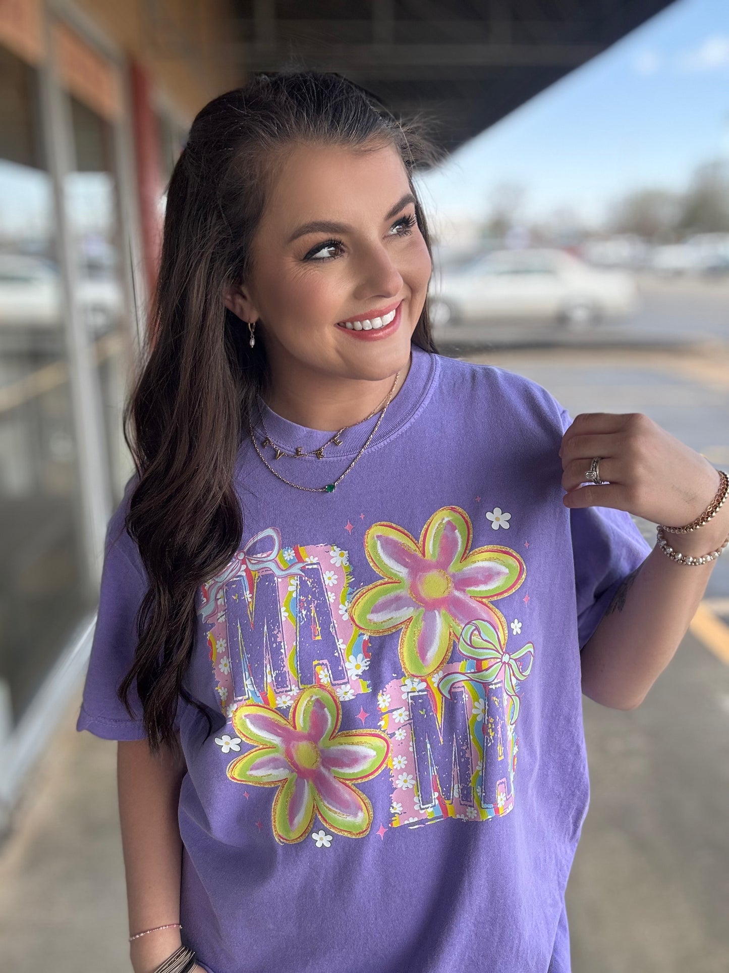 Spring Mama graphic tee
