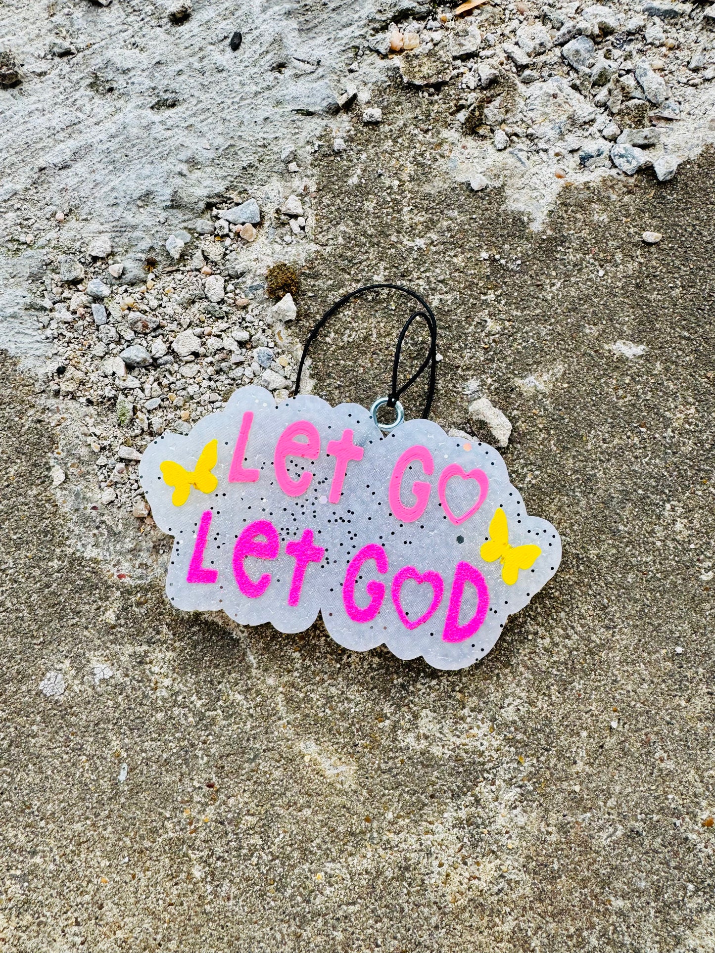 Let Go Let God car freshies