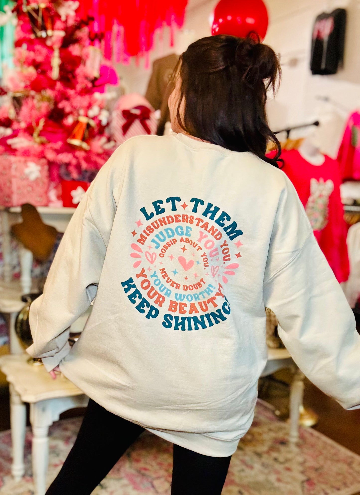 Let Them crewneck