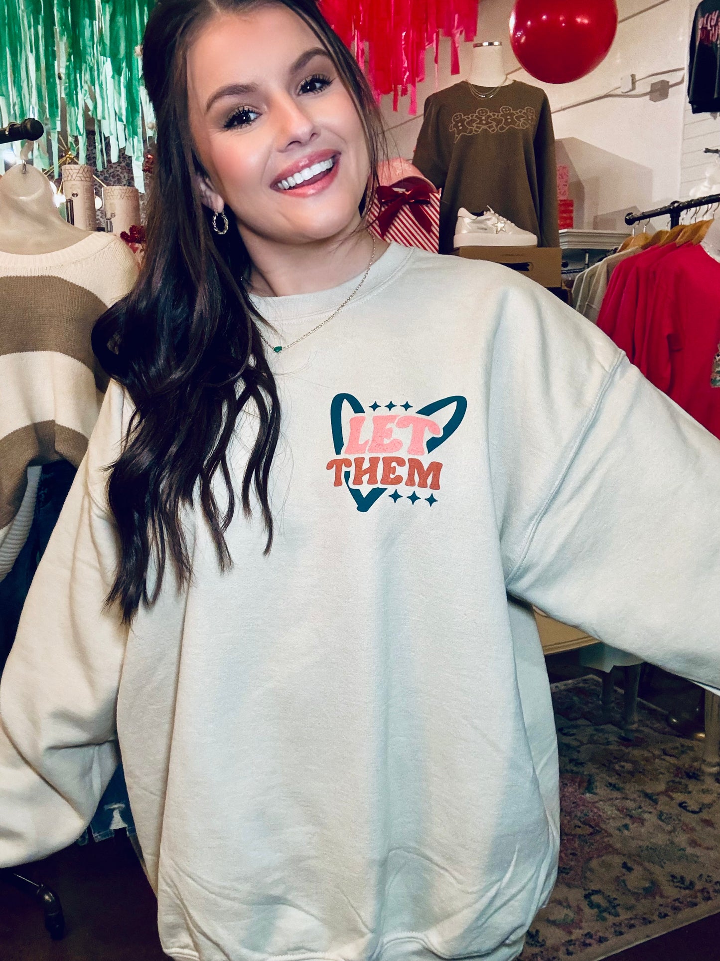 Let Them crewneck