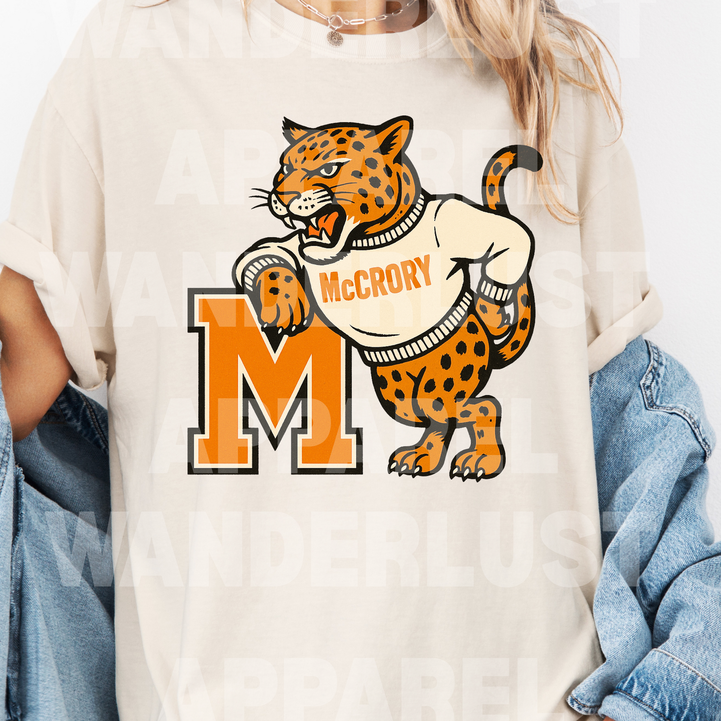 THROWBACK MCCRORY JAGUARS VINTAGE TEE