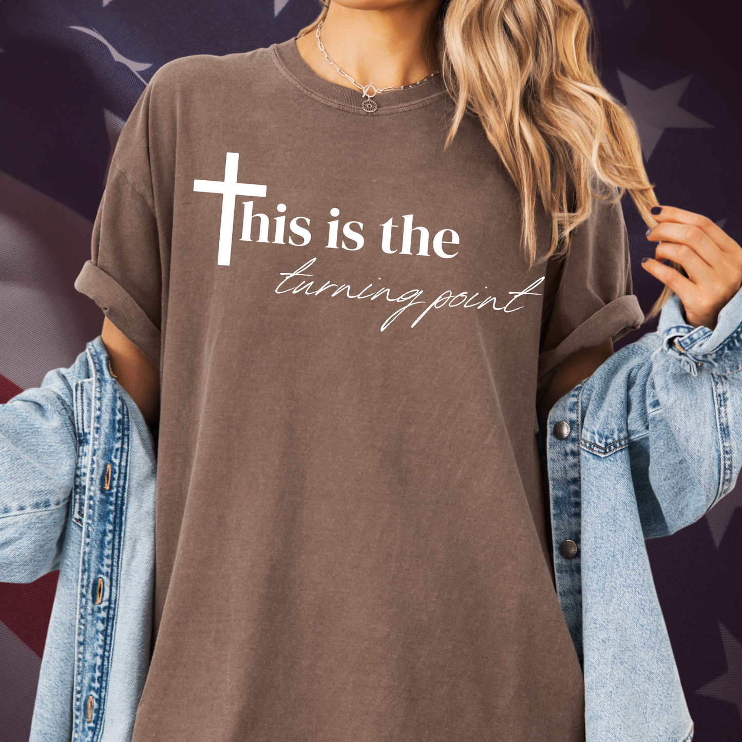 THIS IS THE TURNING POINT GRAPHIC TEE| COLORS