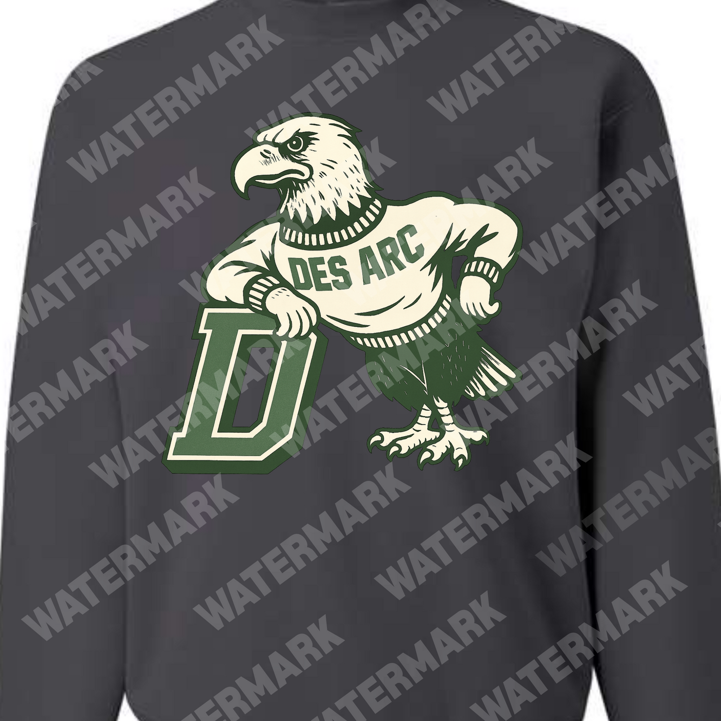 THROWBACK DES ARC EAGLES VINTAGE CREWNECK