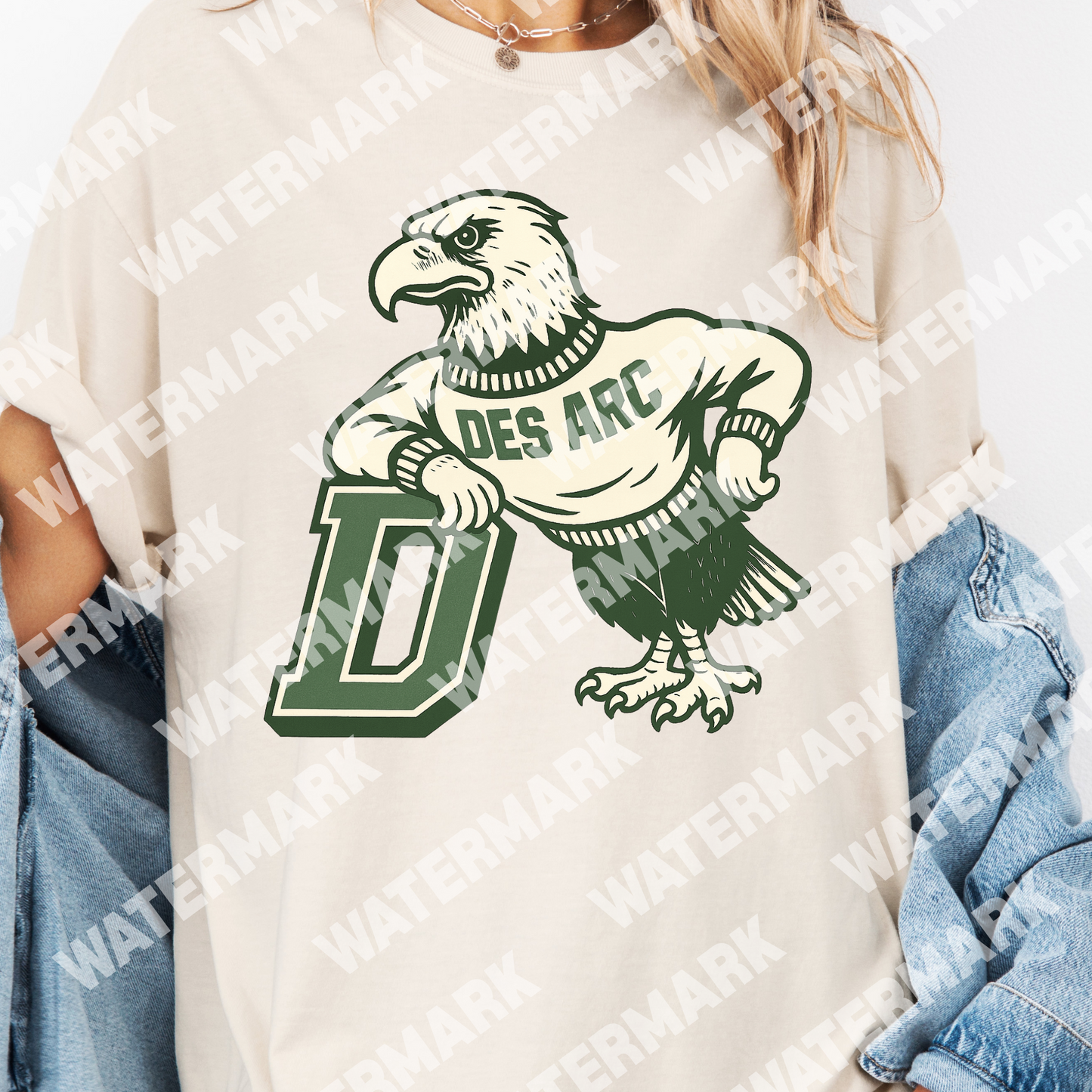 THROWBACK DES ARC EAGLES VINTAGE TEE
