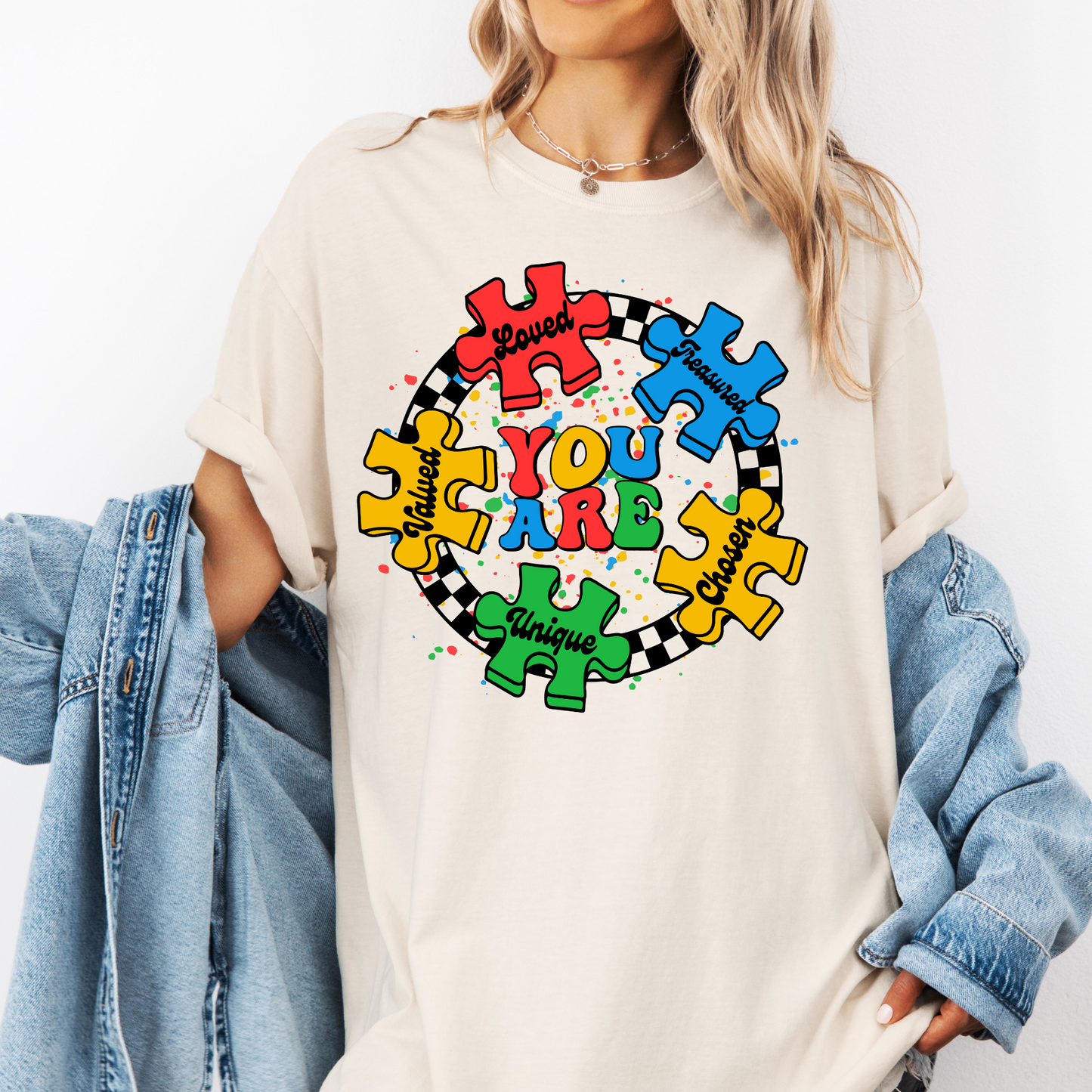 You Are Unique Autism Awareness Graphic Tee