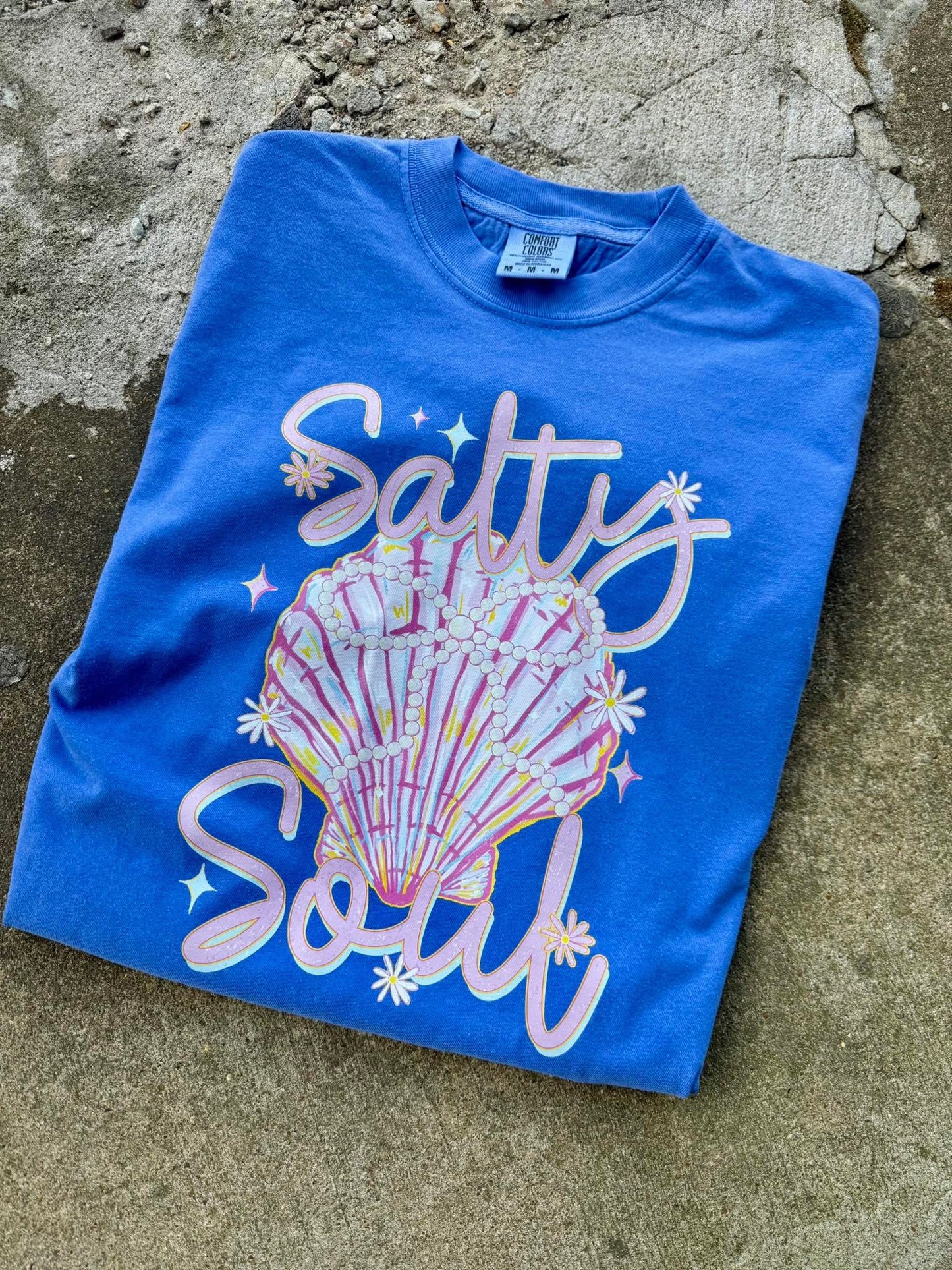 Salty Soul graphic tee