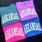 ARKANSAS PUFF GRAPHIC TEE OR CREWNECK |CHOOSE YOUR COLOR  PER-ORERED