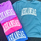 ARKANSAS PUFF GRAPHIC TEE OR CREWNECK |CHOOSE YOUR COLOR  PER-ORERED
