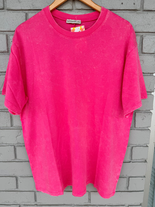 OVERSIZED MINERAL WASHED TEE