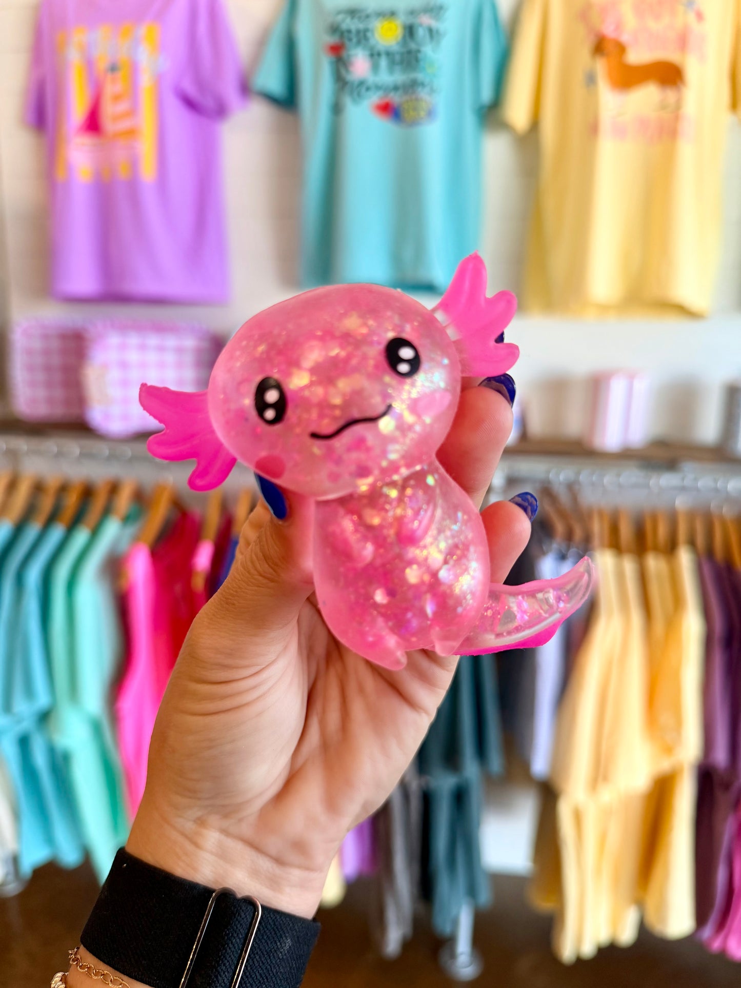 PINK AXOLOTL SQUISHY