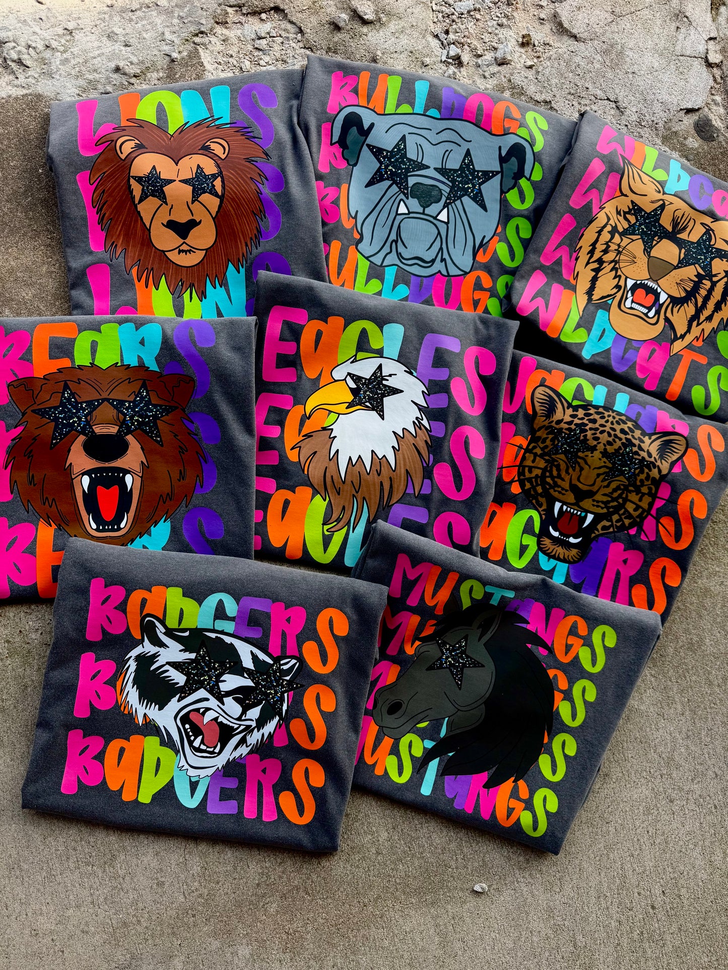 NEON MASCOT TEES