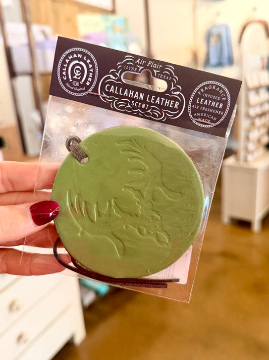 CALLAHAN LEATHER AIR FLAIRS | ANTLER OLIVE