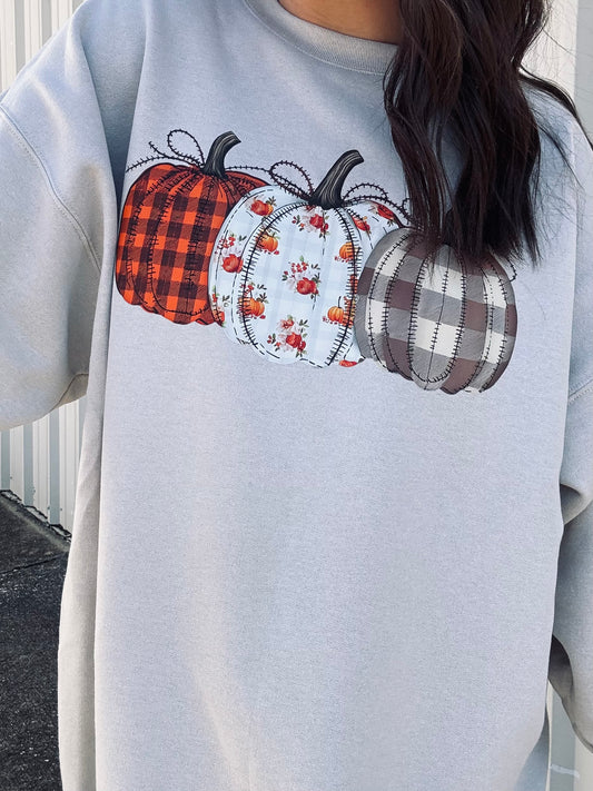 FALL PUMPKINS CREWNECK