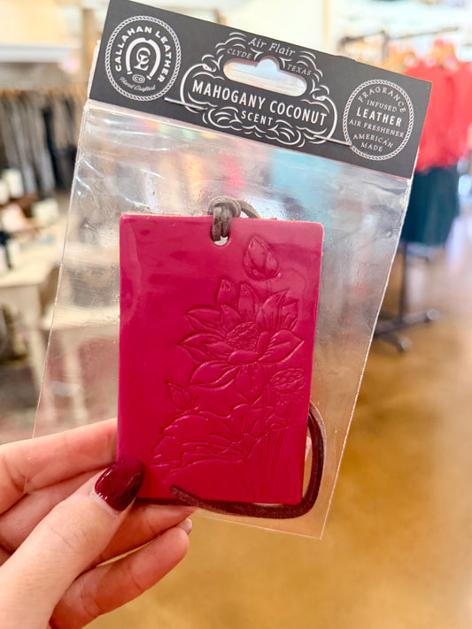 CALLAHAN LEATHER AIR FLAIRS | LOTUS FLOWER FUCHSIA