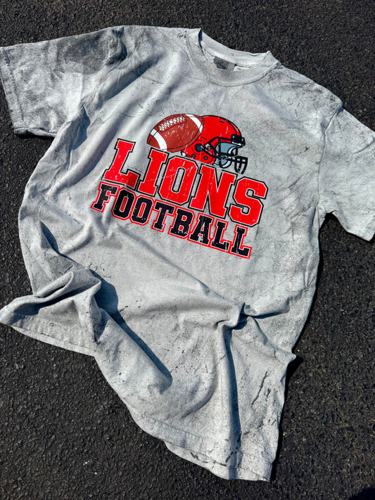 LIONS FOOTBALL COLORBLAST TEE
