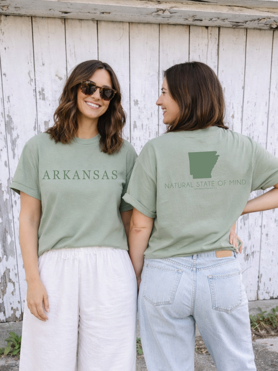 ARKANSAS | NATURAL STATE OF MIND - SHORT AND LONG SLEEVE | COLORS