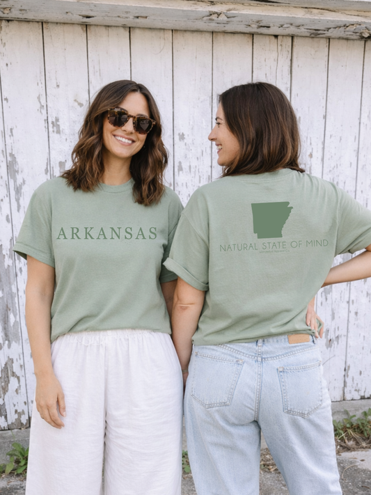 ARKANSAS | NATURAL STATE OF MIND - SHORT AND LONG SLEEVE | COLORS