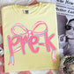 Back to School Bow graphic tee