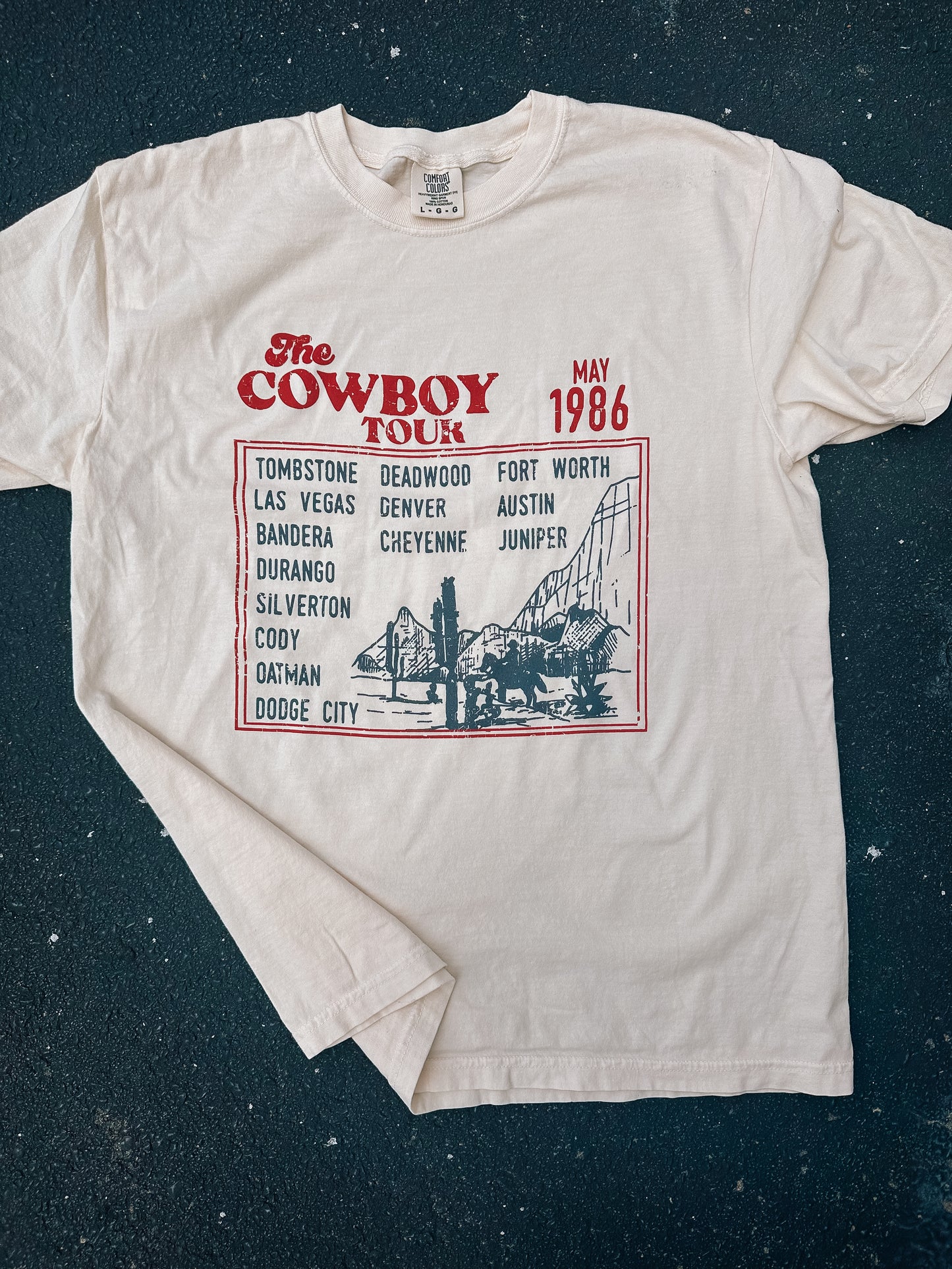 The Cowboy Tour Tee