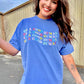 WANDERLUST OG | BE A GOOD HUMAN TEE | PERIWINKLE