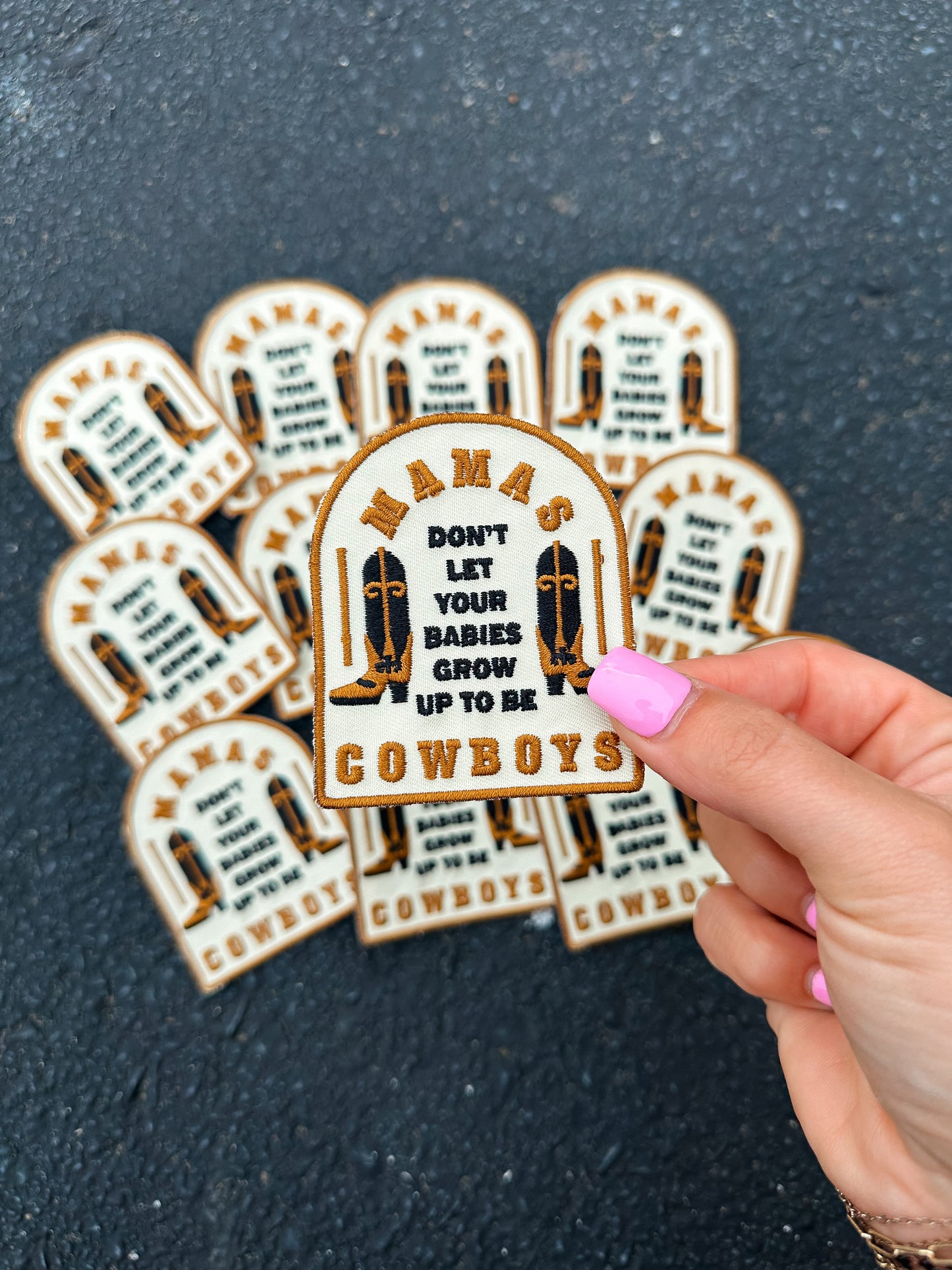 Cowboys Trucker Hat Patch