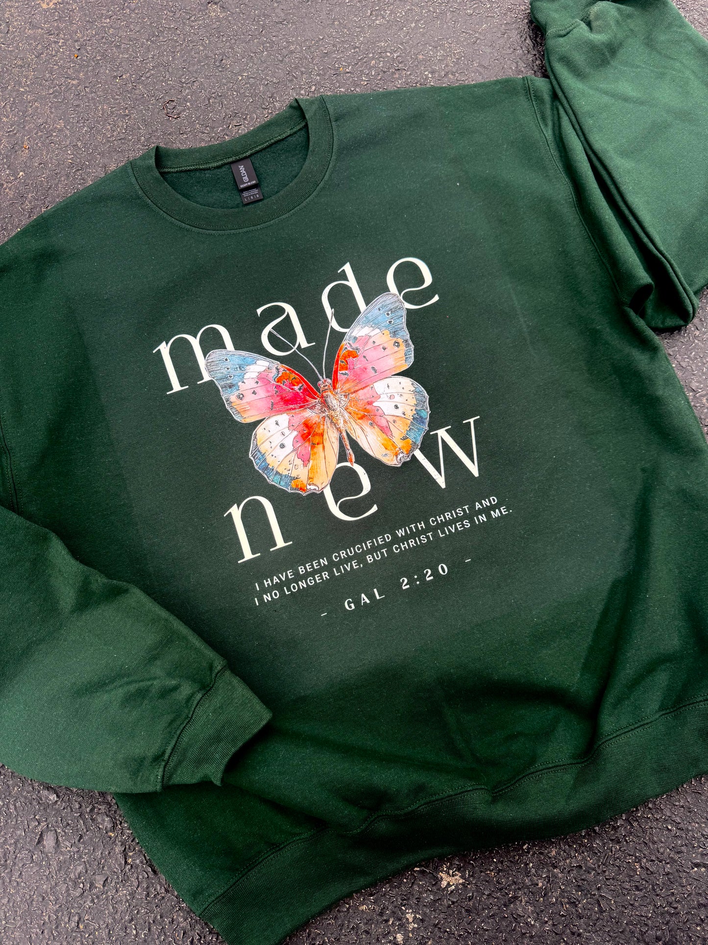 MADE NEW CREWNECK | FOREST