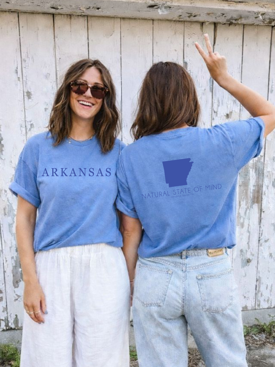 ARKANSAS | NATURAL STATE OF MIND - SHORT AND LONG SLEEVE | COLORS