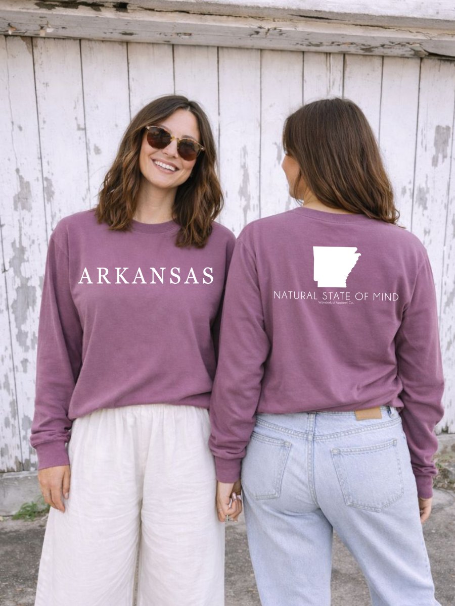 ARKANSAS | NATURAL STATE OF MIND - SHORT AND LONG SLEEVE | COLORS
