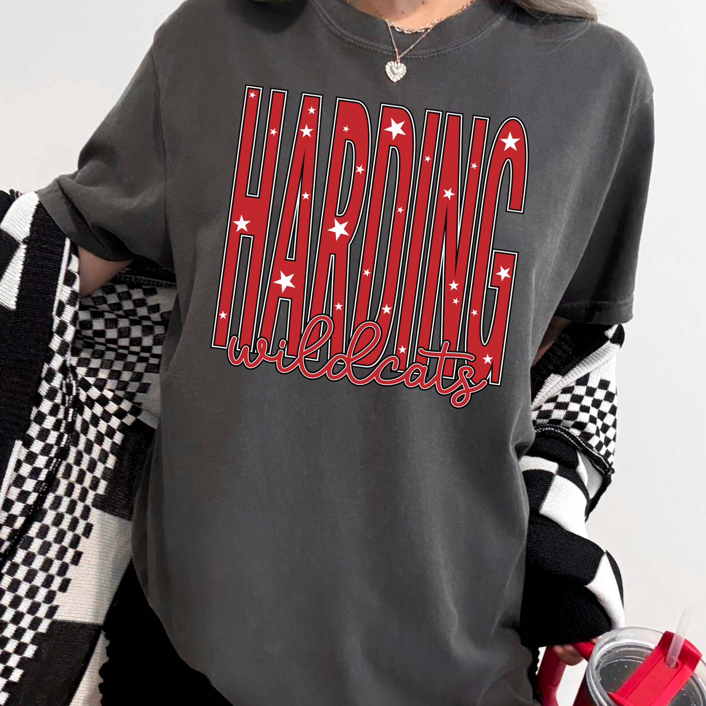 CUSTOM STAR TEAM GRAPHIC TEE