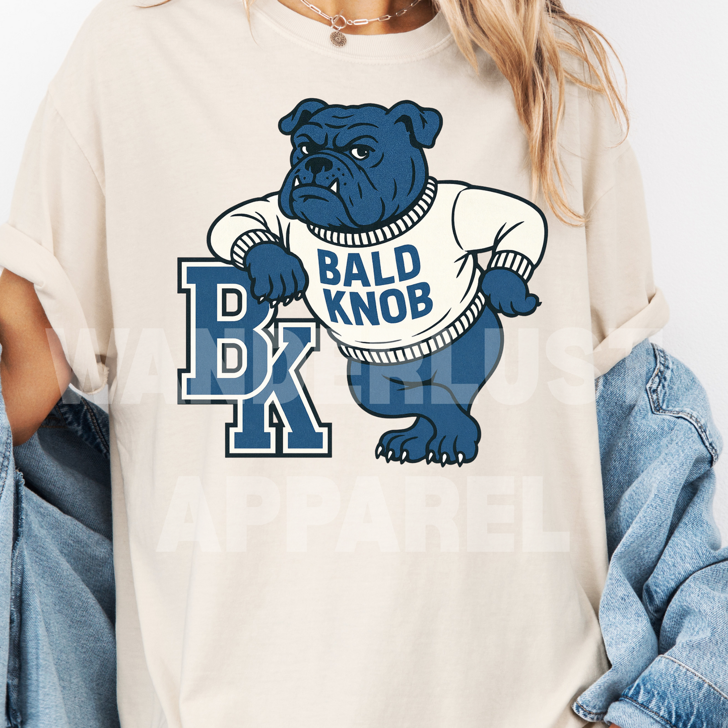 THROWBACK BULLDOGS VINTAGE TEE