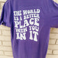 Better Place With You Tee | VIOLET