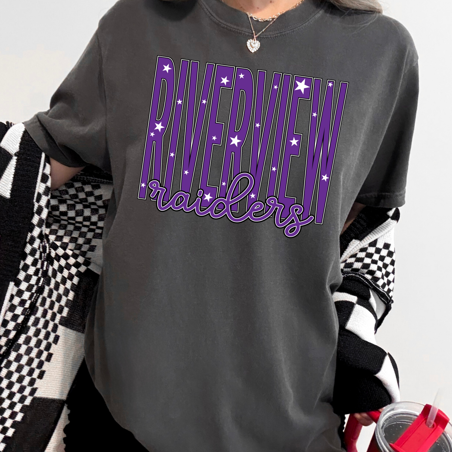 CUSTOM STAR TEAM GRAPHIC TEE