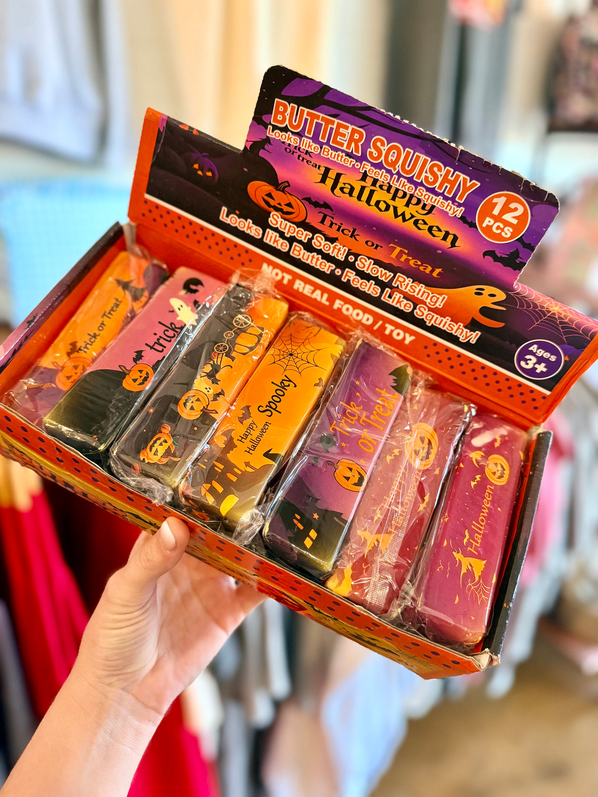 HALLOWEEN BUTTER SQUISH TOY