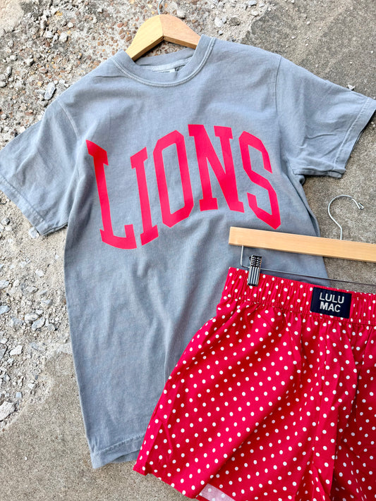 WAVY LIONS GRAPHIC TEE